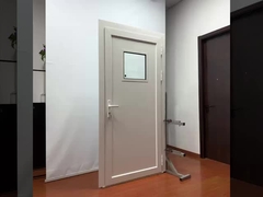 Aluminim Hinged Doors Customized Product Double Tempered Glass