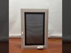 Thermal Break Aluminum Casement Window Customized Product Double Tempered Glasses