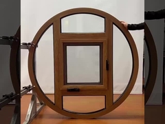 Single Double Triple Glass Aluminumn Round Window Round Upvc Windows That Open