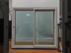 PVC Sliding Windows Double Tempered Glasses Customized product