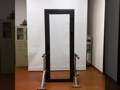 Durable PVC Hinged Door Elegant Bathroom Klitchen Adjusting Upvc Doors