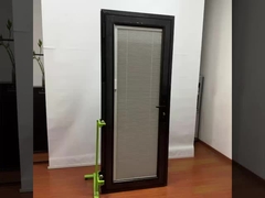 Soundproof Heat Insulation Aluminium Hinged Doors  Customized Hinge Door Aluminium