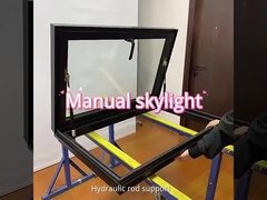 Water Repellent Alu Skylight Shed Manual  Aluminium Skylight Frame 6mm+15A+6mm
