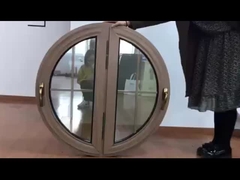 Residential Aluminum Circle Windows Commercial Round Upvc Window Customized