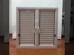 Frame Surface Treatment Powder Coating Aluminum Louver Window with Invisible Function